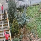 Tuzlada koca dehşeti kamerada