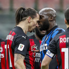 Ibrahimovic ve Lukaku birbirine girdi