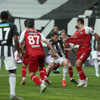 Beşiktaş - Karagümrük maçından öne çıkan fotoğraflar
