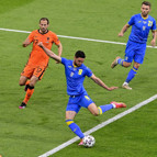 Hollanda - Ukrayna maçından öne çıkan fotoğraflar