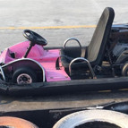 Go-kart pistinde ölümden döndü