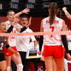 Tokyo 2020de ABD - Türkiye voleybol maçı fotoğrafları