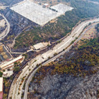 Termik santralindeki yangının ardından...