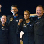 Son dakika: Dünya yörüngesine çıkan ilk turistler yeryüzüne döndü