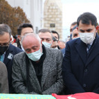 Trafik kazasında hayatını kaybeden Konyasporlu Ahmet Çalık son yolculuğuna uğurlandı