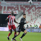 Sivasspor - Beşiktaş maçından öne çıkan fotoğraflar