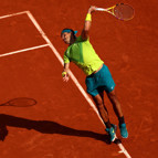 Rafael Nadal - Casper Ruud mücadelesinden en özel fotoğraflar