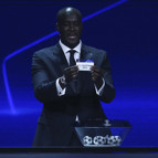 İstanbuldaki Şampiyonlar Ligi kura çekimi heyecanından fotroğraflar