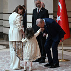 Cumhurbaşkanı Erdoğana büyükelçilerden güven mektubu takdimi
