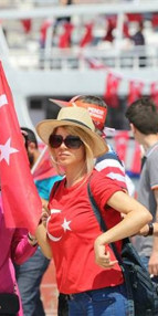 Yenikapıdaki Demokrasi ve Şehitler Mitinginden kareler
