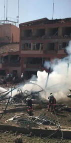 Elazığda bombalı saldırı İlk fotoğraflar