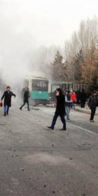 Olay yerinden fotoğraflar