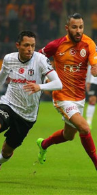 Galatasaray - Beşiktaş derbisinden fotoğraflar