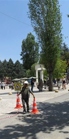 AVMde yangın paniğe neden oldu