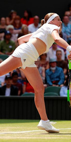 Wimbledon’ın ilk finalisti Alman tenisçi Kerber oldu