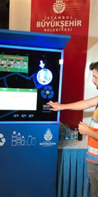 İstanbulkartın dolumu, pet ve alüminyum içecek şişeleriyle olacak