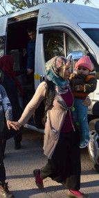 O okulda özel öğrenciler derste
