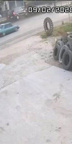 AK Partililerin yaralandığı kaza kamerada