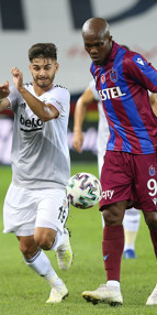 Trabzonspor-Beşiktaş maçından en özel kareler