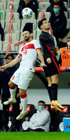 Türkiye-Hırvatistan maçından en özel fotoğraflar