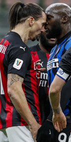 Ibrahimovic ve Lukaku birbirine girdi