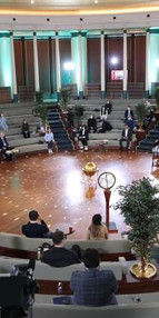 Cumhurbaşkanı Erdoğan, gençlerle bir araya geldi