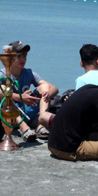 Salda Gölünde rezil görüntüler