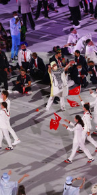 2020 Tokyo Olimpiyat Oyunları görkemle açılış töreniyle başladı (2020 Tokyo Olimpiyat Oyunları Açılış Töreninden Fotoğraflar)