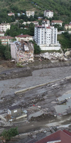 Kastamonu, Sinop ve Bartındaki sel felaketinden yeni kareler
