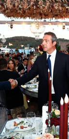 Fenerbahçeli Dimitris Pelkas evlendi