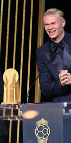 Ballon dOr töreninde yıldızlar geçidi Haaland, Drogba, Beckham, Hazard, iShowSpeed...