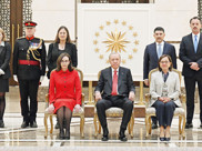 Beş elçiden güven mektubu