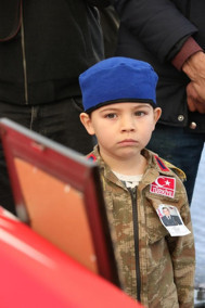 Şehit Uzman Onbaşı Eyüp Gülaştıya yeğeninden asker selamı ile veda