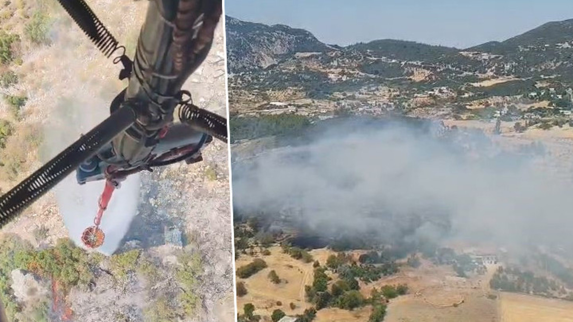 Antalya'nın Kaş İlçesinde Orman Yangını: Hava ve Kara Ekipleri Müdahale Ediyor