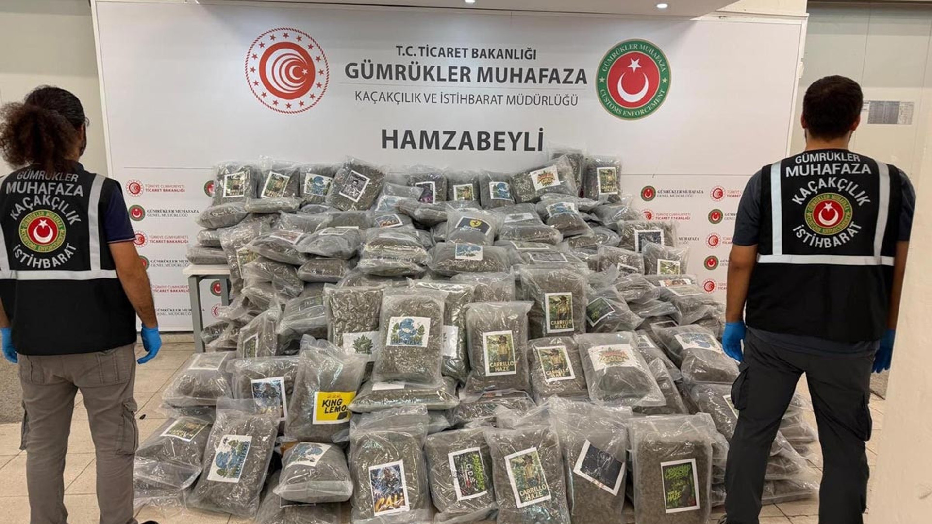 Apreendidos 287 Quilos e 910 Gramas De Cannabis Escondidos Em Caminhão Na Fronteira De Hamzabeyli