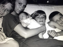 David Beckham ve ailesi