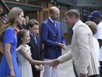 Kraliyetin Wimbledon çıkarması