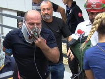 Küçükçekmecede yangında can pazarı