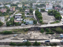 Toprakkale-İskenderun Otoyolunda araçlar mahsur kaldı