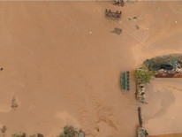 Yer: Mardin | Bir mahalle sular altında kaldı