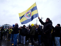 Sadettin Sarana destek için Fenerbahçeli taraftarlar adliyede