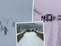 Kar yağışı başladı Çok sayıda il beyaza büründü