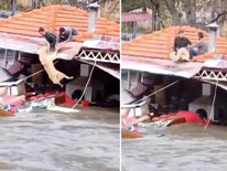 Antalyada 24 saatte metrekareye 74,4 kilogram yağış düştü Çay taştı, mahsur kalanlar kurtarıldı