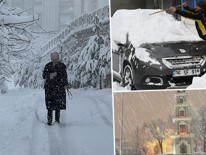 Lapa lapa kar yağışı başladı: Kara teslim oldular, her yer beyaz örtüyle kaplandı Zorunlu olmadıkça dışarı çıkmayın