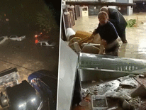 Osmaniyedeki sel felaketi Son anları ortaya çıktı