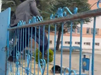 YKSde son dakika manzaraları Demir korkuluklardan atlayıp sınava girmeye çalıştılar YKSde son dakika manzaraları Demir korkuluklardan atlayıp sınava girmeye çalıştılar