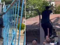 YKSde son dakika manzaraları Demir korkuluklardan atlayıp sınava girmeye çalıştılar YKSde son dakika manzaraları Demir korkuluklardan atlayıp sınava girmeye çalıştılar