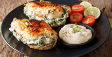 Ispanaklı tavuk dolması tarifi