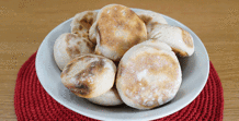 Glutensiz mini bazlama tarifi (Videolu)