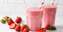 Çilekli milkshake tarifi